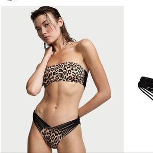 Victoria Secret NWT macrame Brazilian bikini bottom VS archives